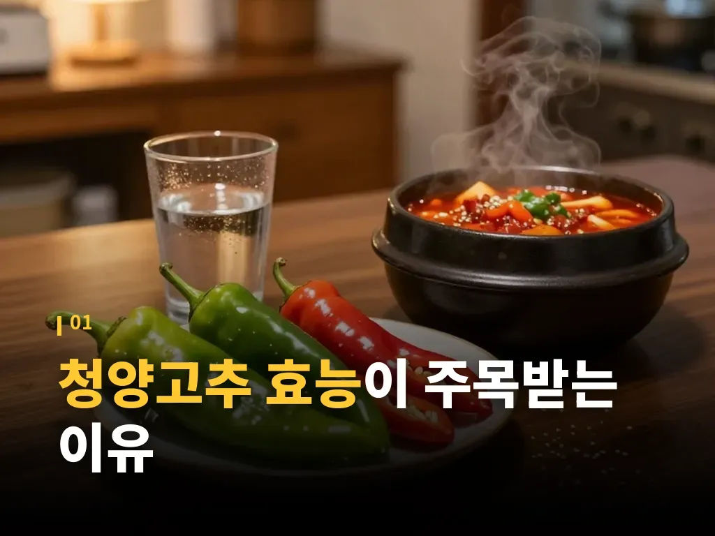 청양고추 효능을 높이는 섭취 단계 이미지