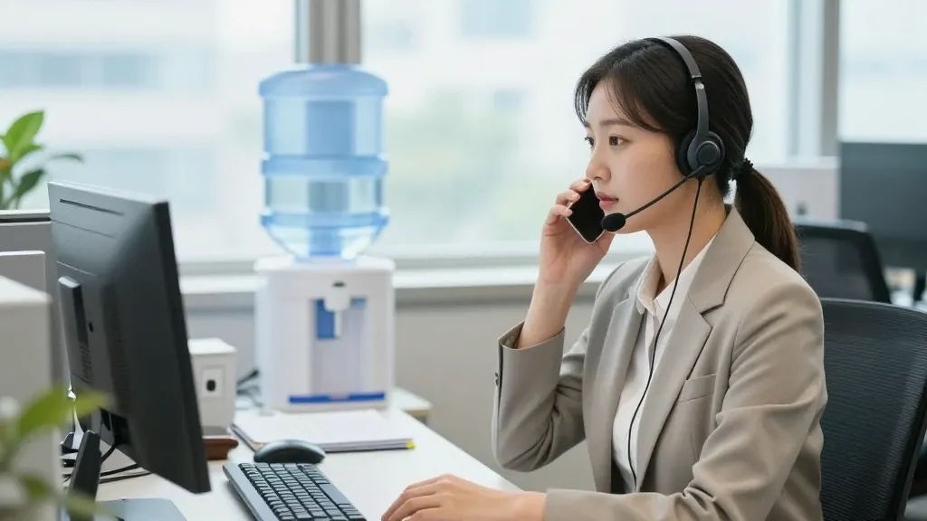 청호나이스 AS 접수 및 방문 서비스 절차 이미지