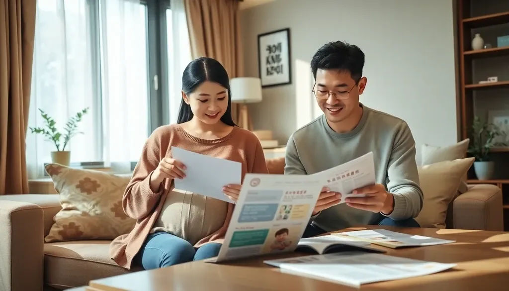 지방자치단체별 출산양육 지원 정책 사례 이미지