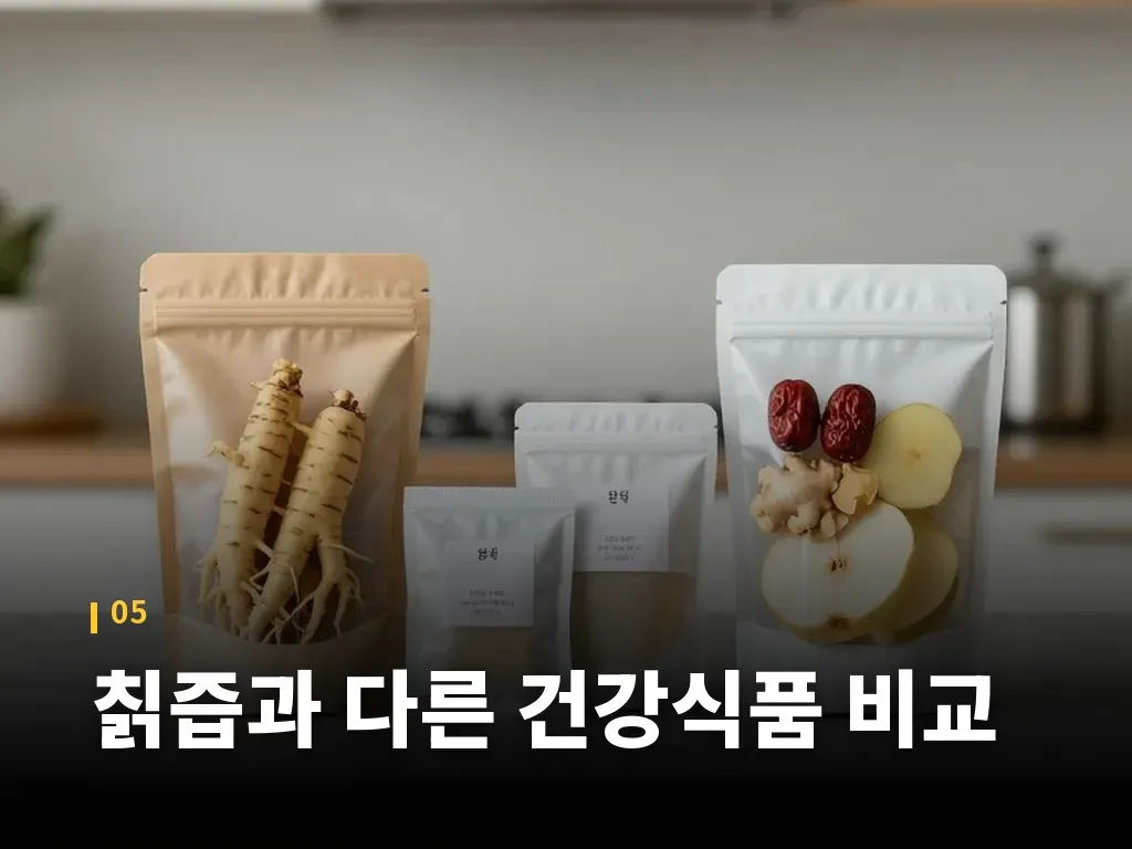 일상에서 활용하기 좋은 섭취 시나리오 이미지