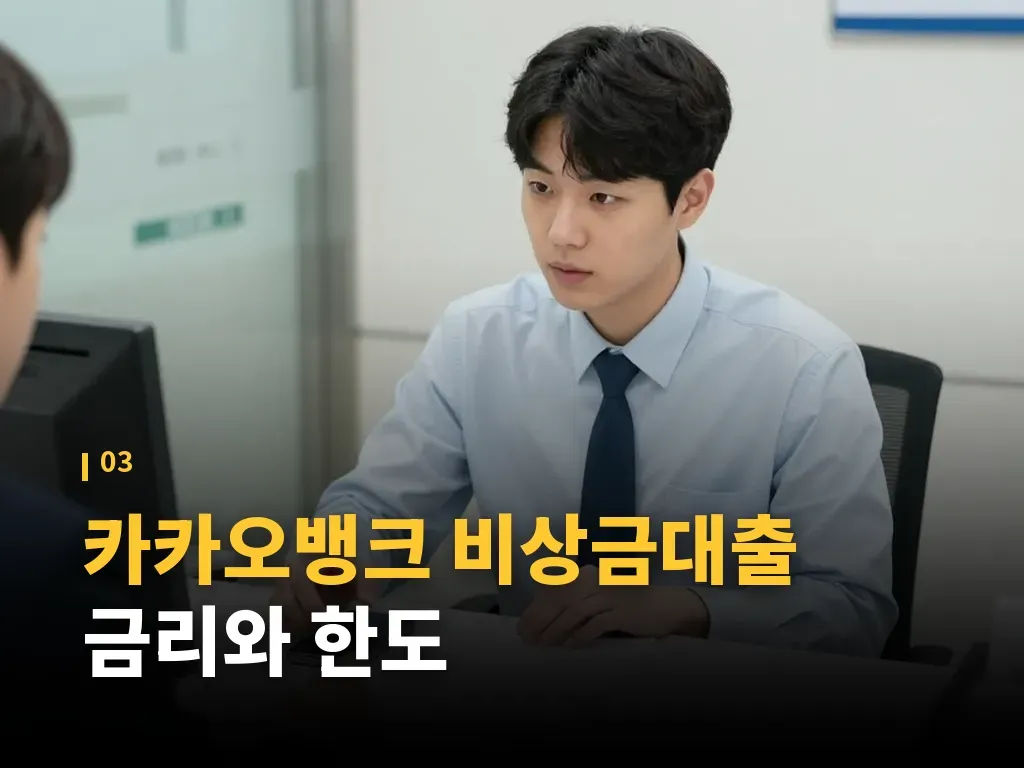 카카오뱅크 비상금대출과 토스뱅크 비교 이미지