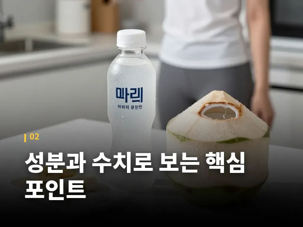 유기농코코넛워터 선택 기준 이미지