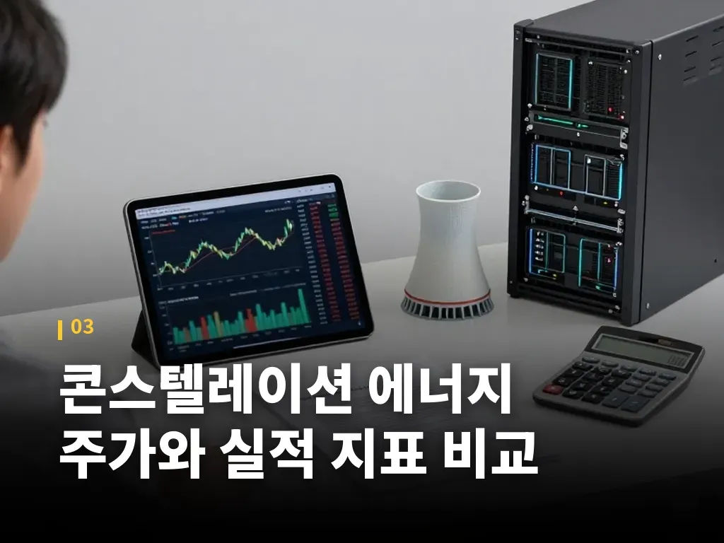 콘스텔레이션 에너지 주가의 하락 시나리오 이미지