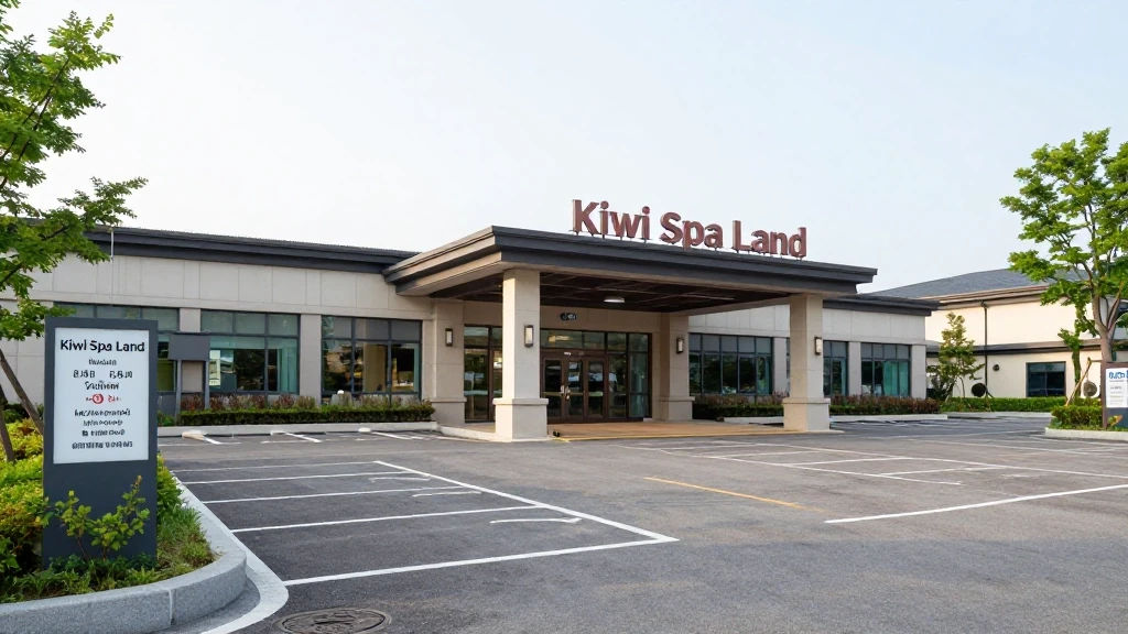 키위스파랜드 주차 공간 및 셔틀버스 서비스 이미지