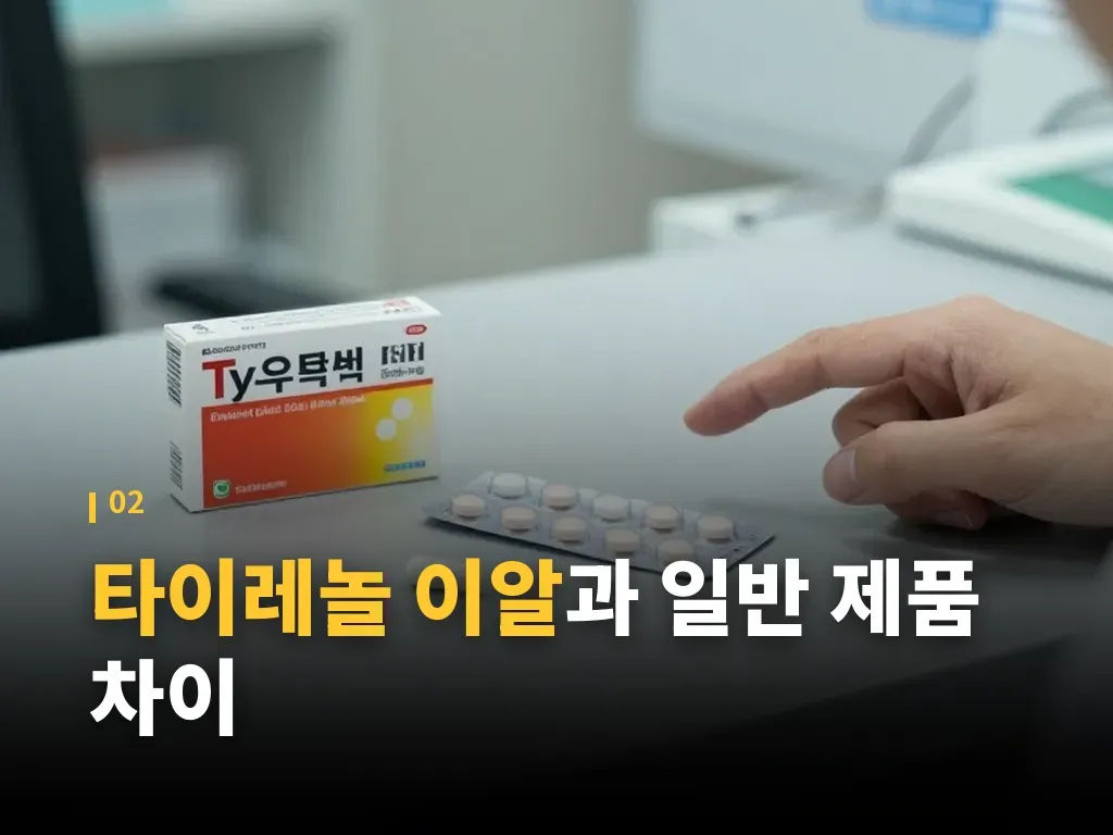 타이레놀 이알 주의해야 할 경우 이미지