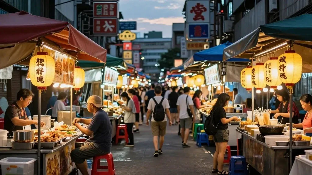 타이베이 3대 야시장 맛집 비용과 가성비 비교 이미지