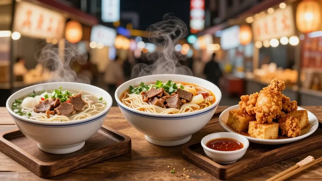 타이베이 3대 야시장 맛집 비교 정리 이미지