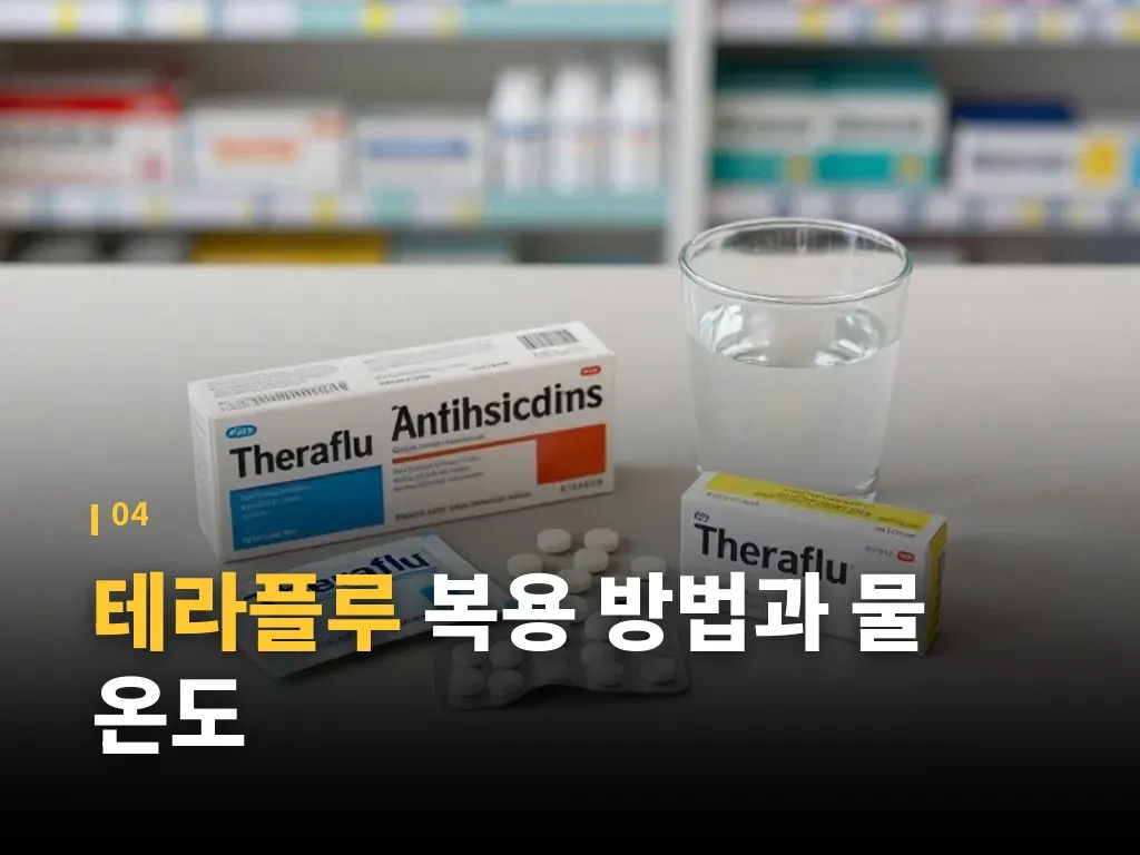 테라플루를 선택할 때 체크할 기준 이미지