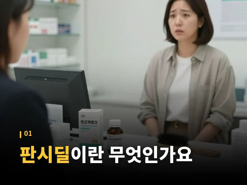판시딜 복용법과 섭취 시간 이미지
