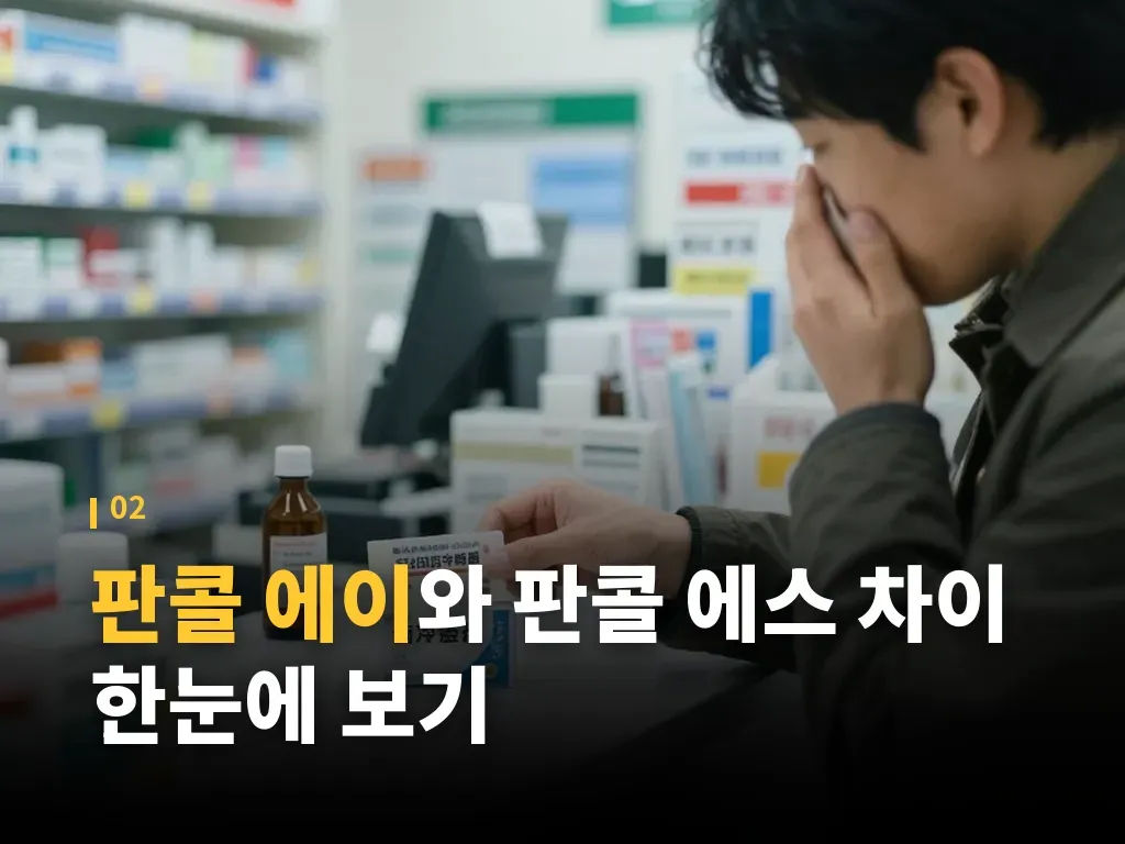 판콜 에이와 함께 먹을 때 조심할 약 이미지