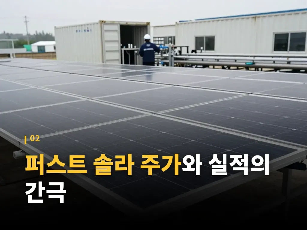 퍼스트 솔라 주가에 영향을 주는 핵심 지표 이미지