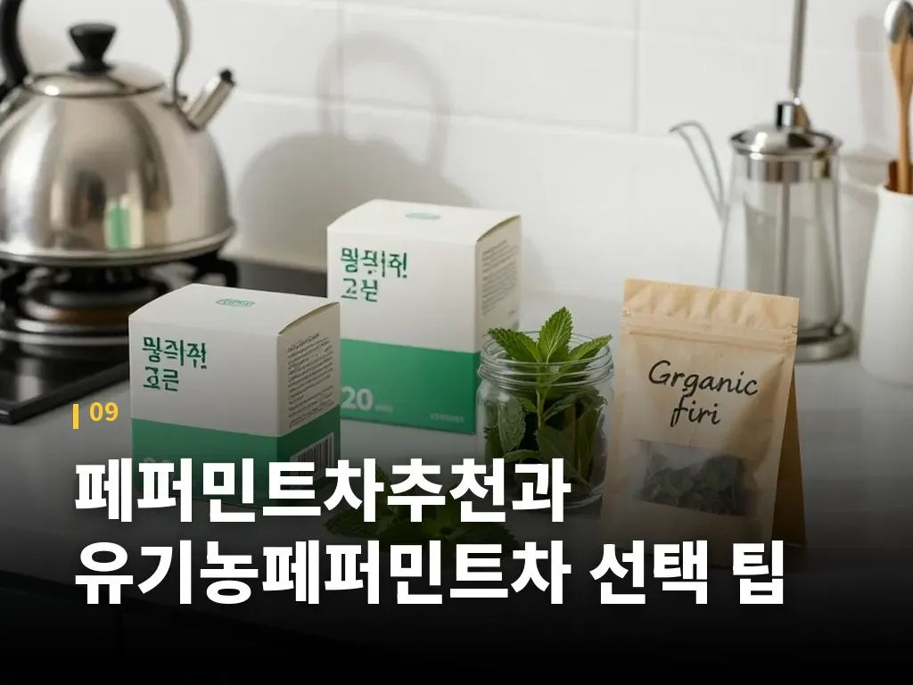 페퍼민트차추천과 유기농페퍼민트차 선택 팁 이미지