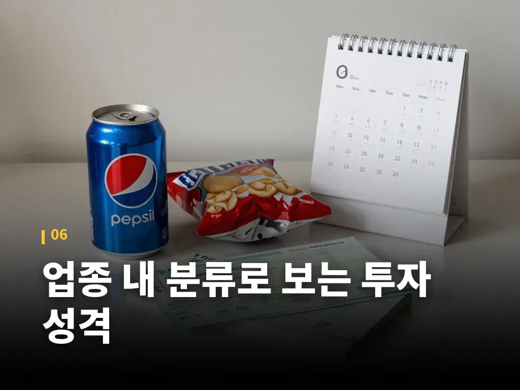 펩시코 주가에 적합한 투자자 유형 이미지