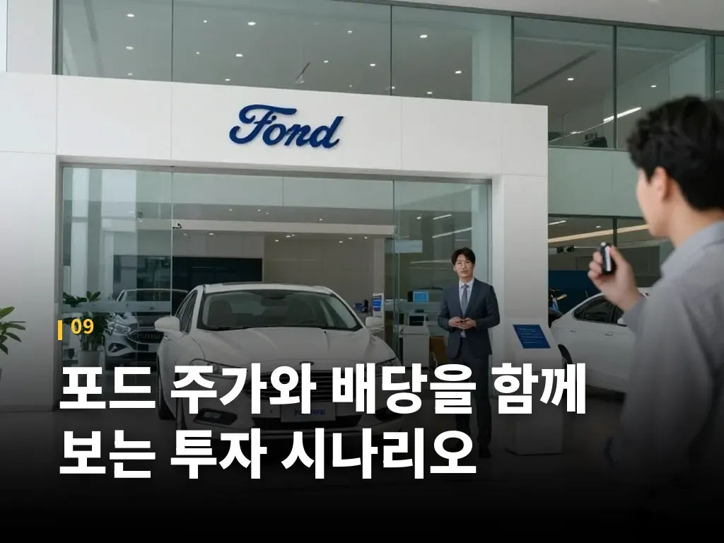 포드 주가와 배당을 함께 보는 투자 시나리오 이미지
