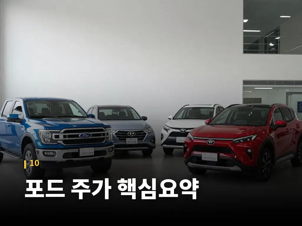 포드 주가 핵심요약 이미지