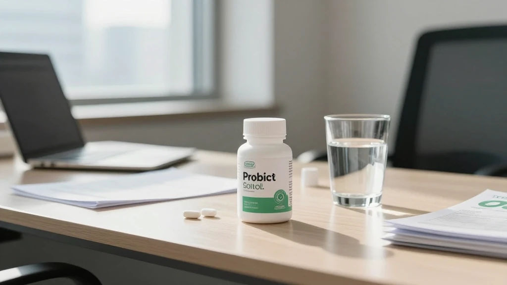 장 건강과 프로바이오틱스 유산균 효과 이미지