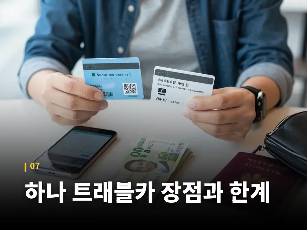 하나 트래블카 장점과 한계 이미지