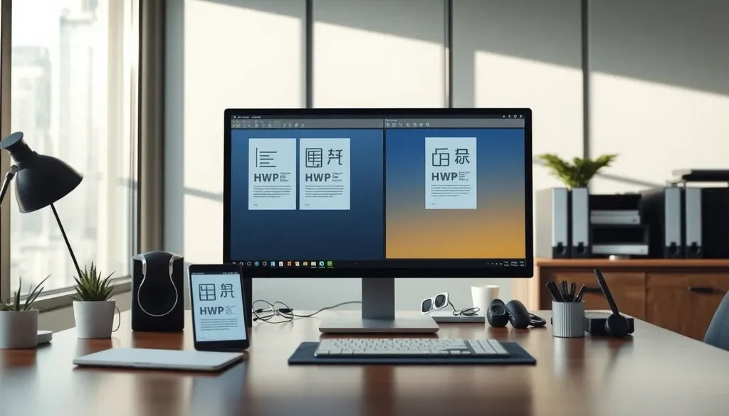 한컴오피스 뷰어 외 대안 프로그램 소개 이미지