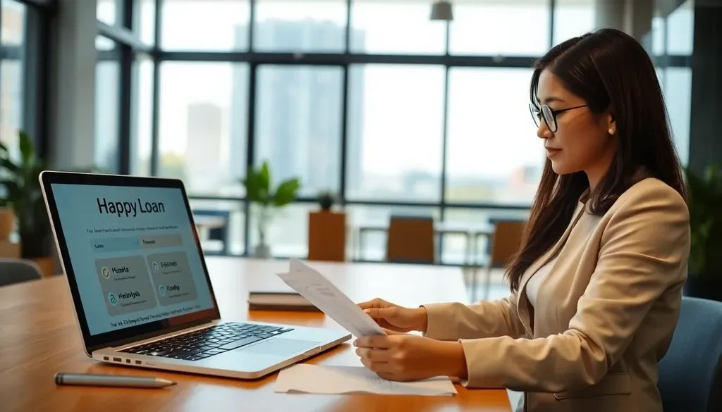 해피론 대출상품 장점과 주의점 이미지