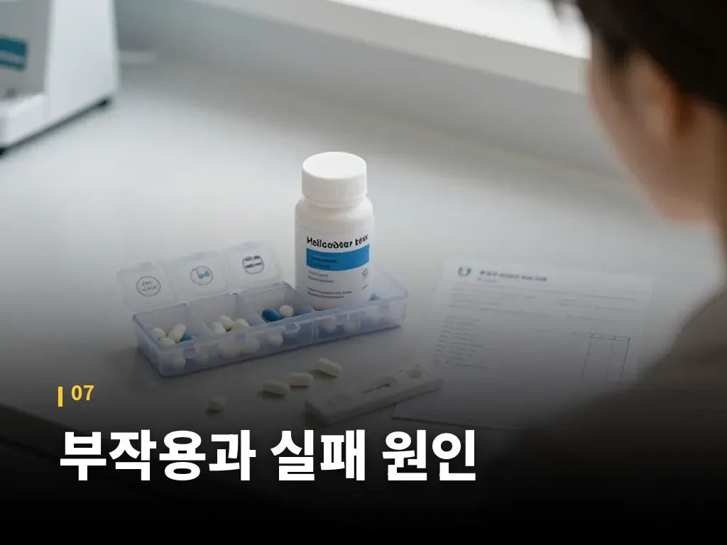 헬리코박터균 치료 후 재확인 기준 이미지