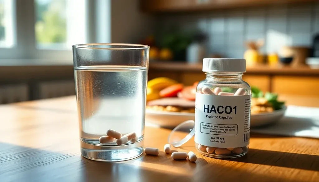 혈당유산균 HACO1과 일반 유산균 비교 이미지