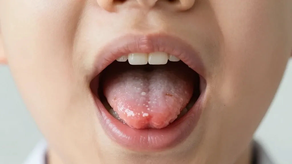 혓바늘 자주 재발하는 이유와 해결책 이미지