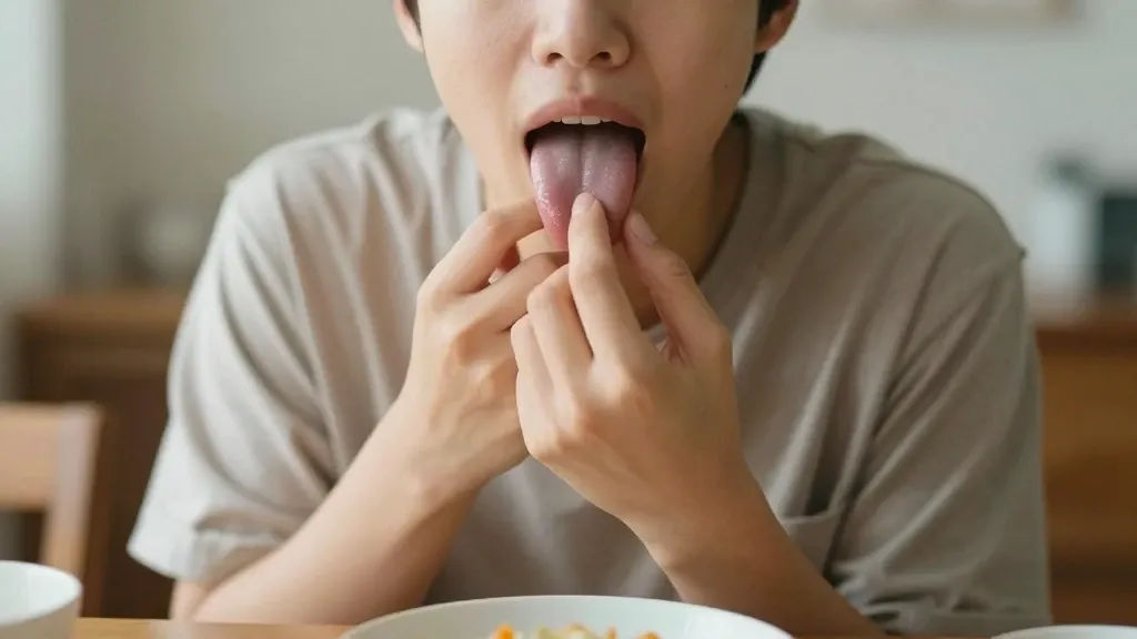 혓바닥 밑 염증 해결 단계별 접근법 이미지