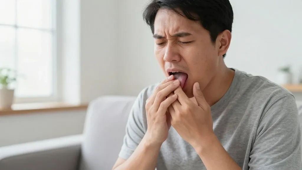 혓바닥 밑 염증과 유사 증상 비교 분석 이미지