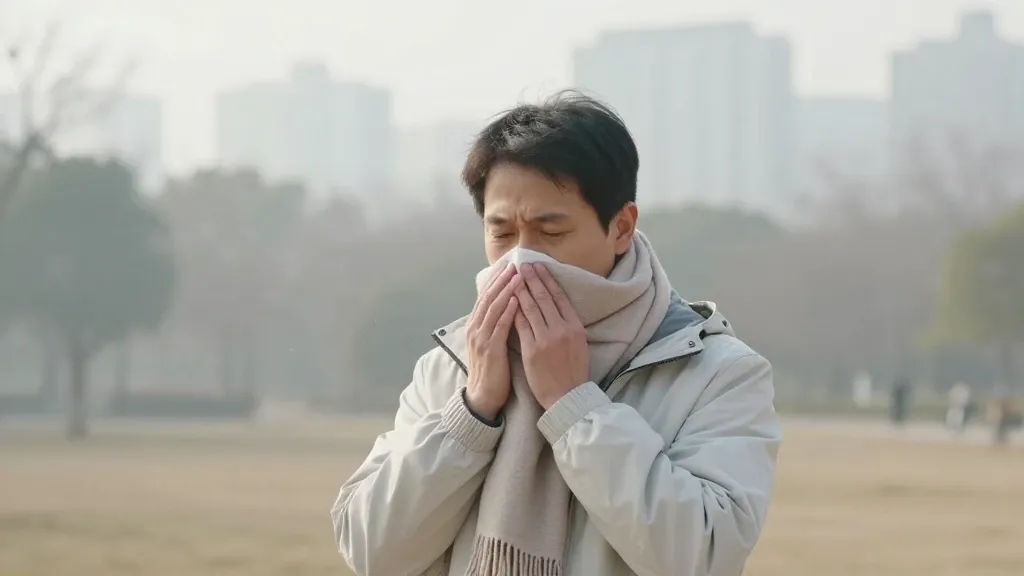 호흡기증상 다양한 원인별 비교 이미지