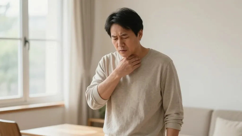 후비루 증상과 비염&middot;부비동 증상 비교 이미지