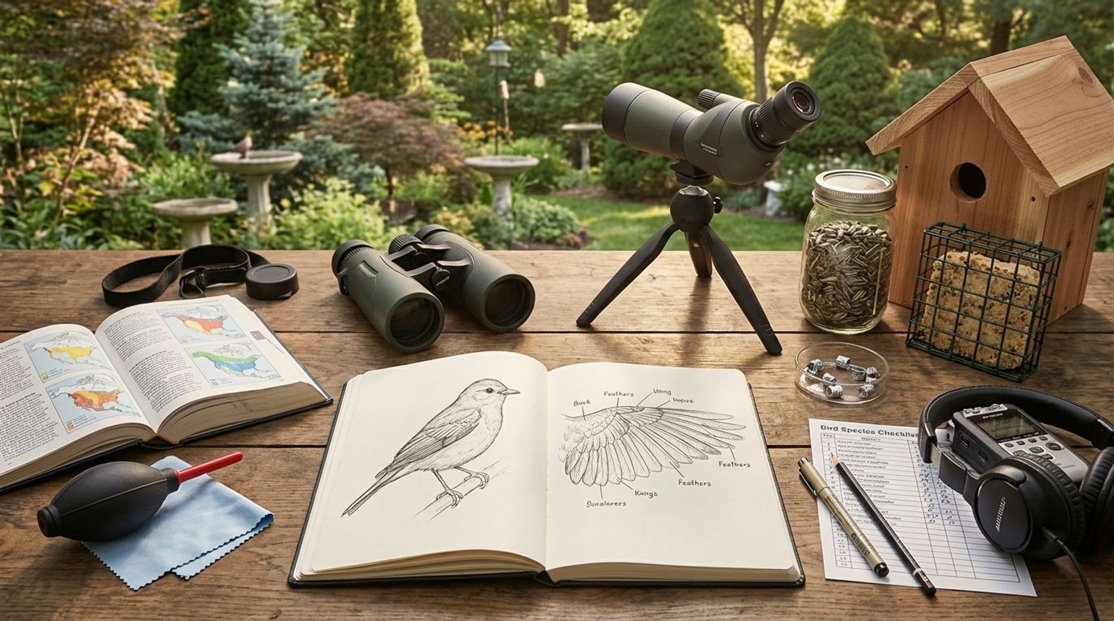 Bird Study Merit Badge emblem