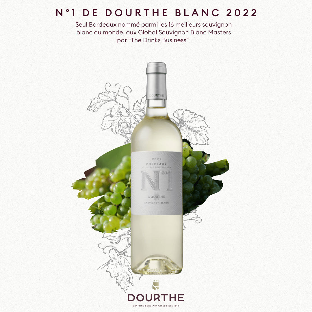 N°1 de Dourthe among the 16 best Sauvignon Blanc in the world - Dourthe