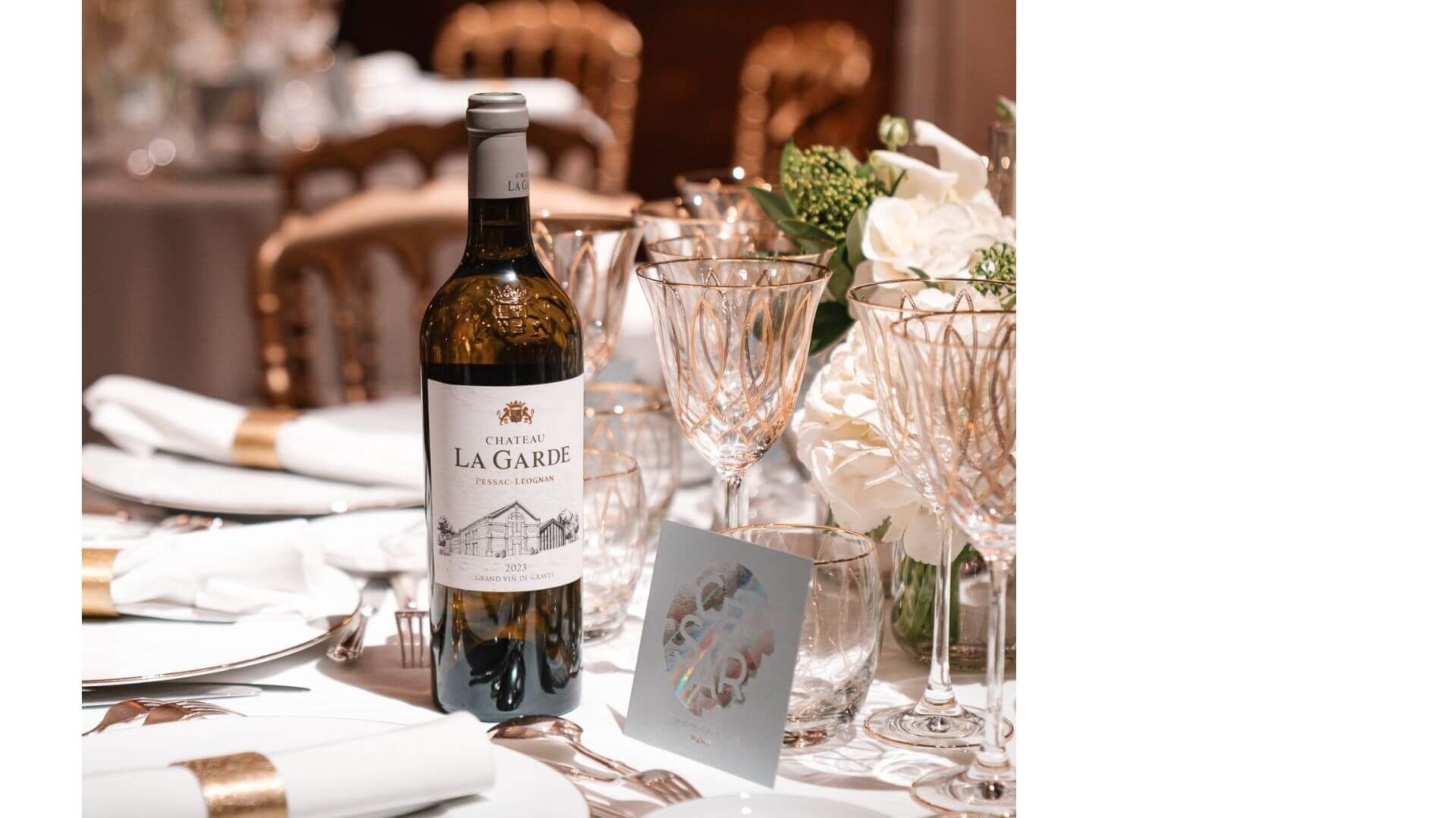 Château La Garde et N°1 de Dourthe – Fournisseurs Officiels des César 2026 - Dourthe