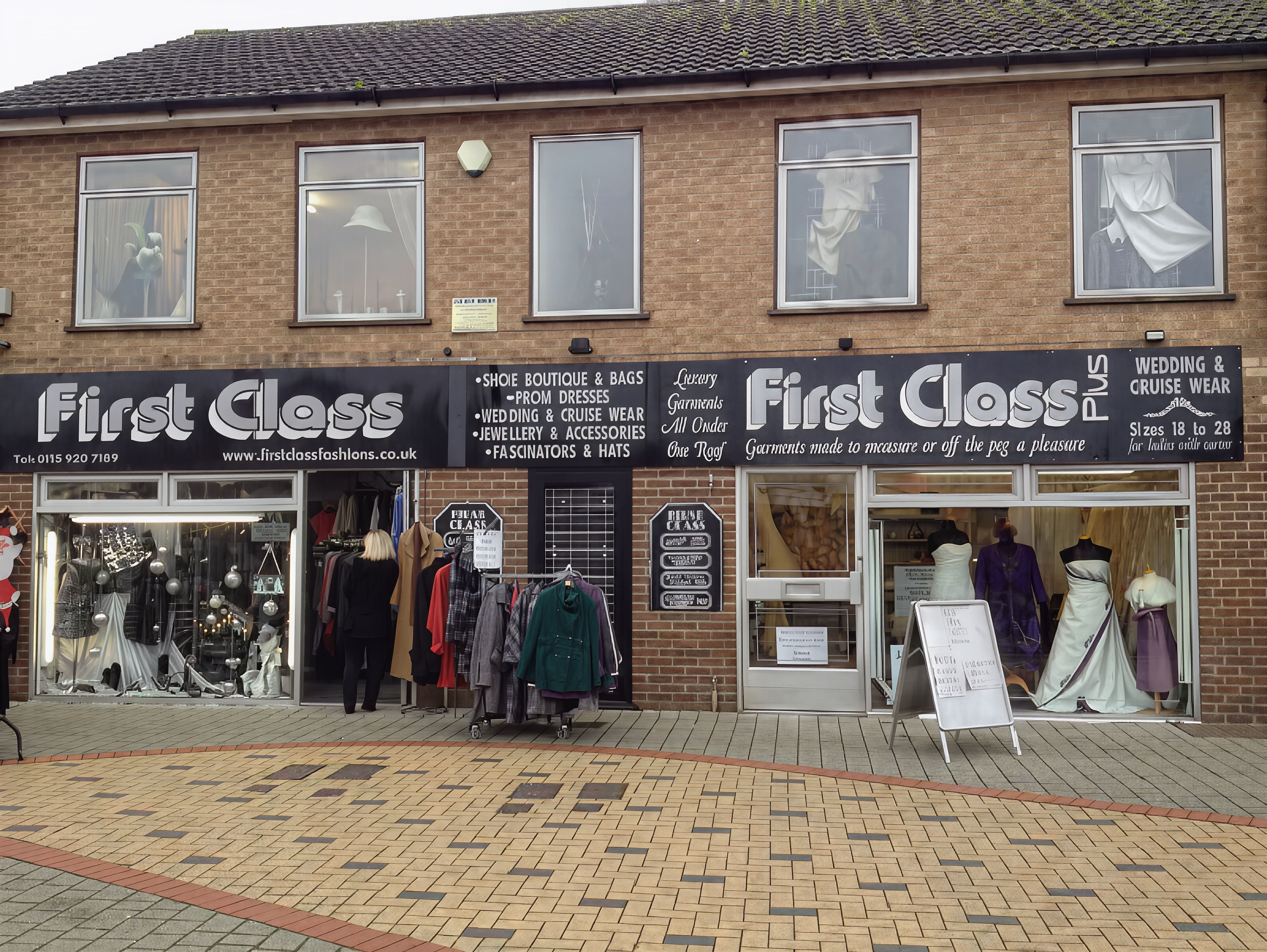 First Class Boutique storefront