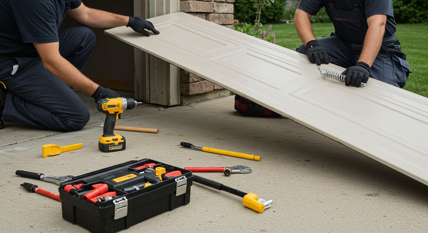 garage door repair near me in Oak Park, MN