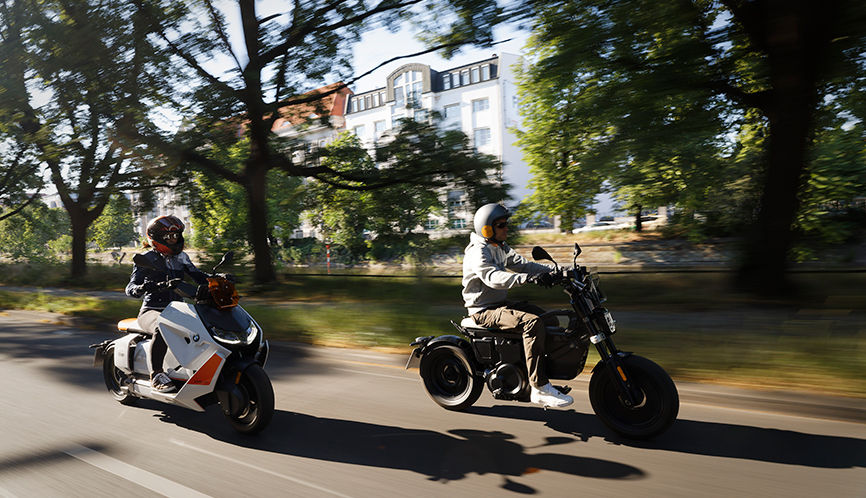 BMW CE 04 & CE 02