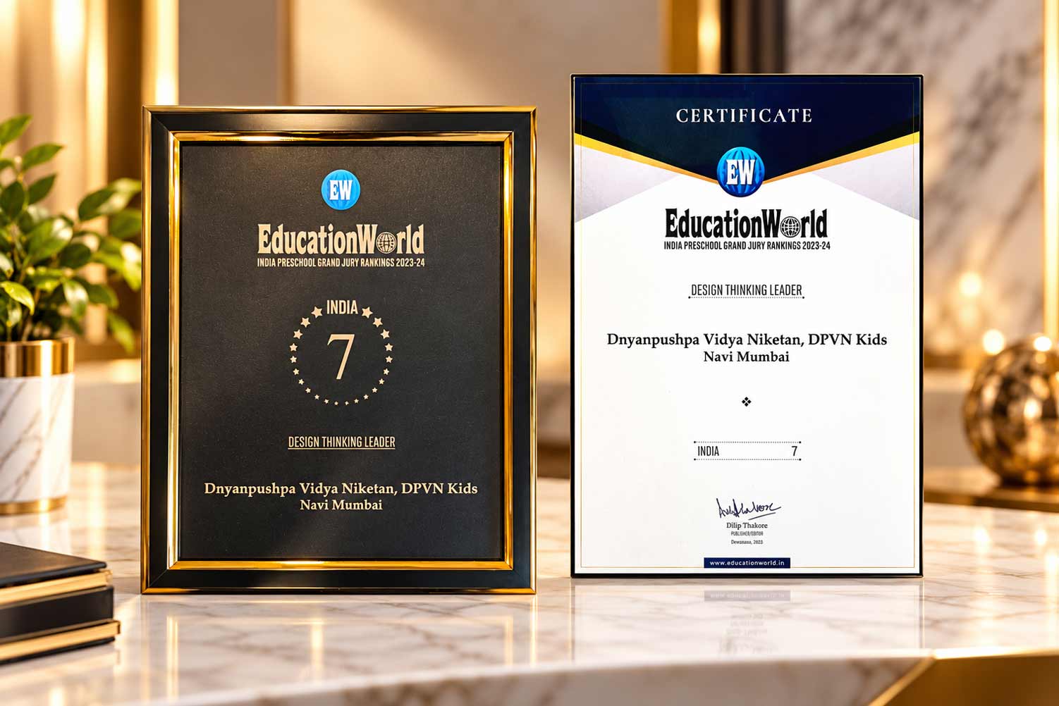 EducationWorld India Preschool Grand Jury Rankings 2023–24