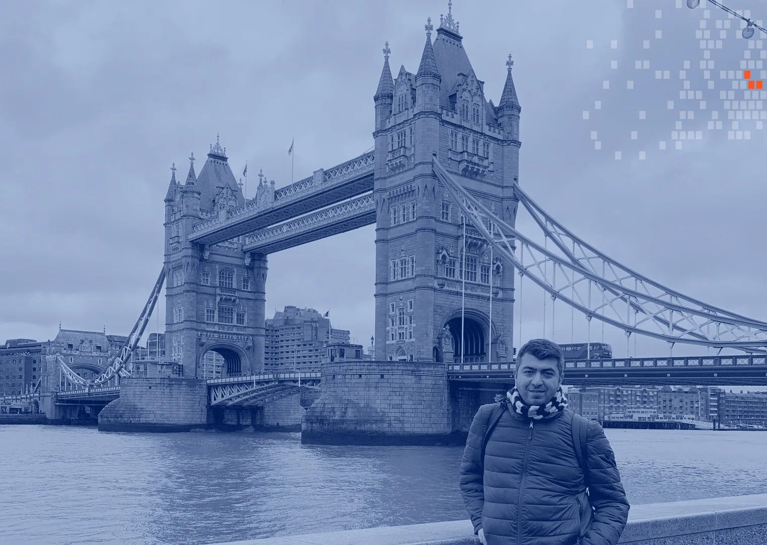 Fatih Coşkun in London, around the opening of the UK office