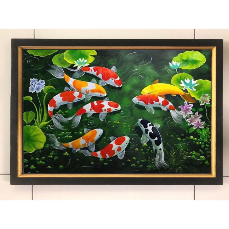 Lukisan Ikan Koi