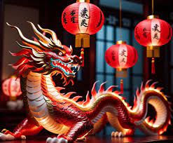 Naga Merah dalam Feng Shui