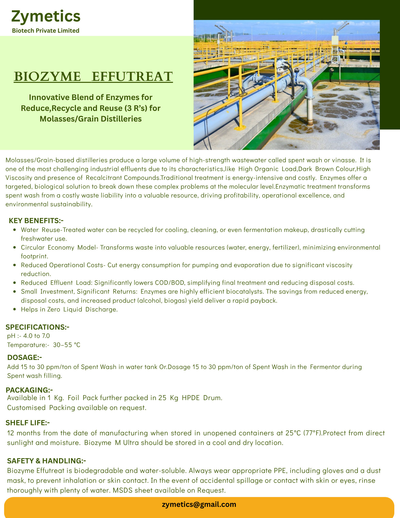 Biozyme EFFUTREAT - Image 1
