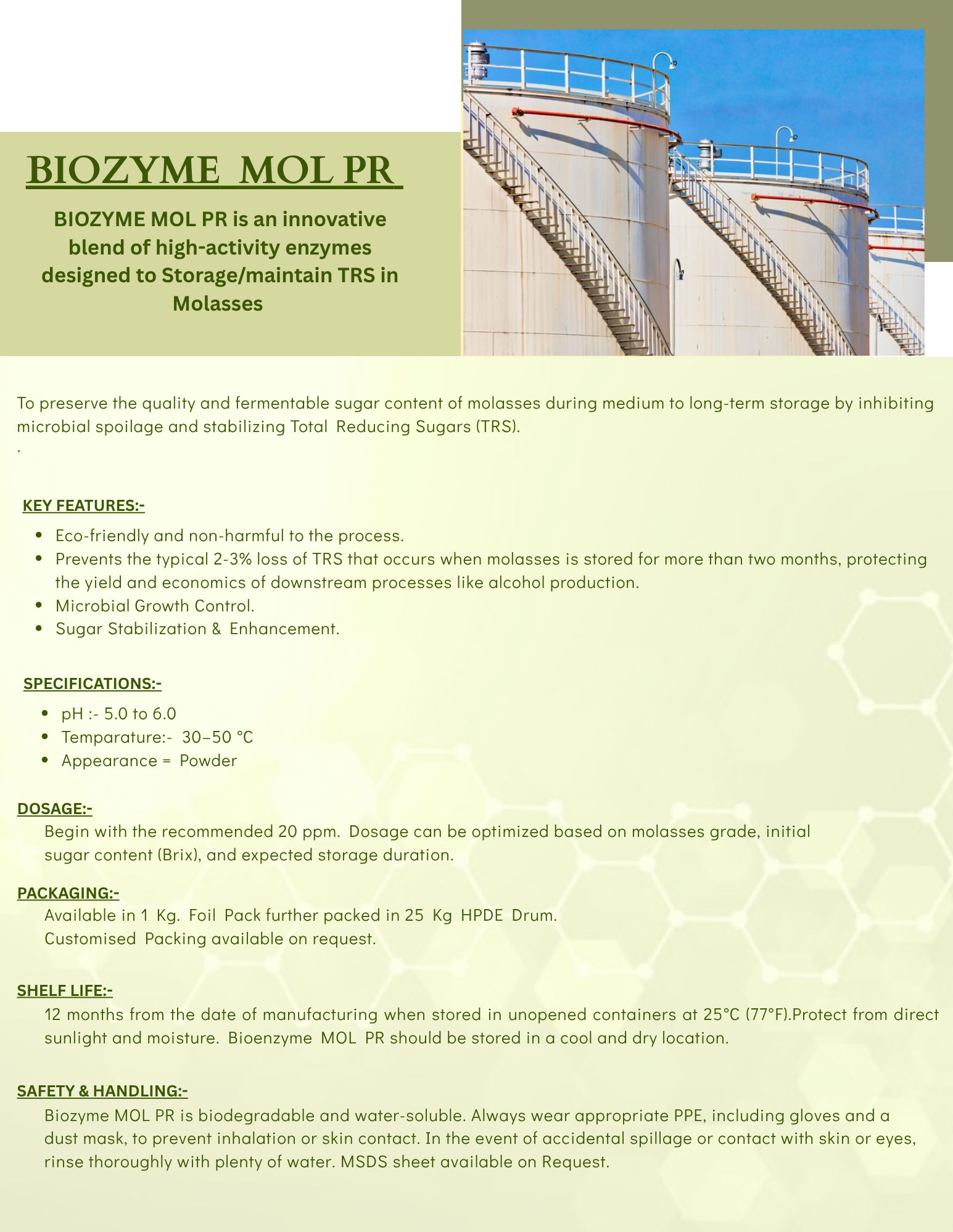 Biozyme MOL PR