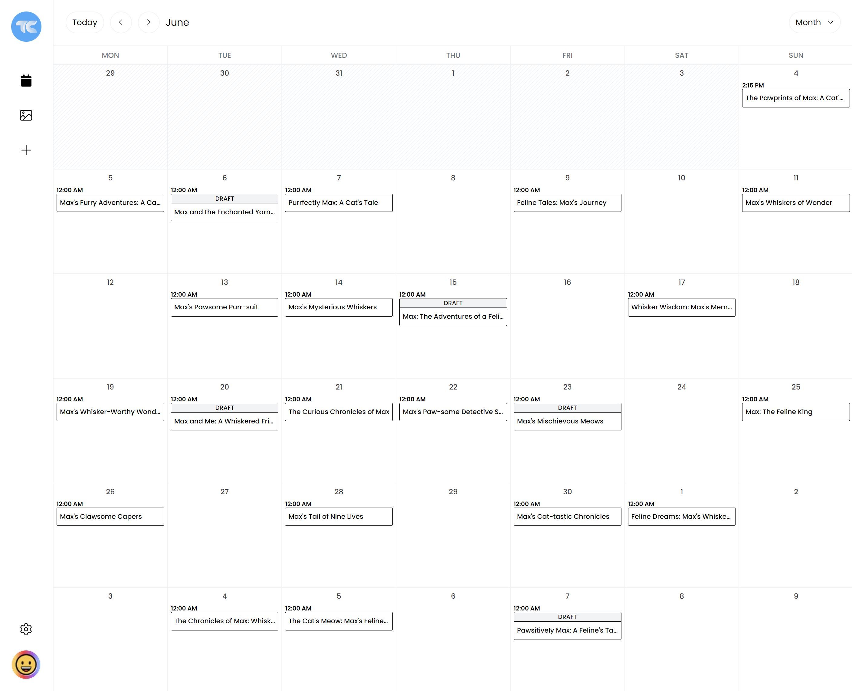 A photo of Thread Creators thread scheduling window, showing how easy it is to schedule a thread.