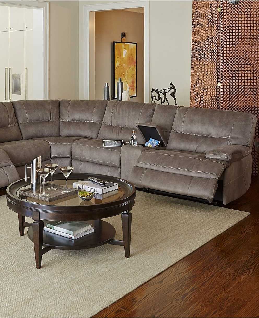 The Best Jedd Fabric Reclining Sectional Sofas