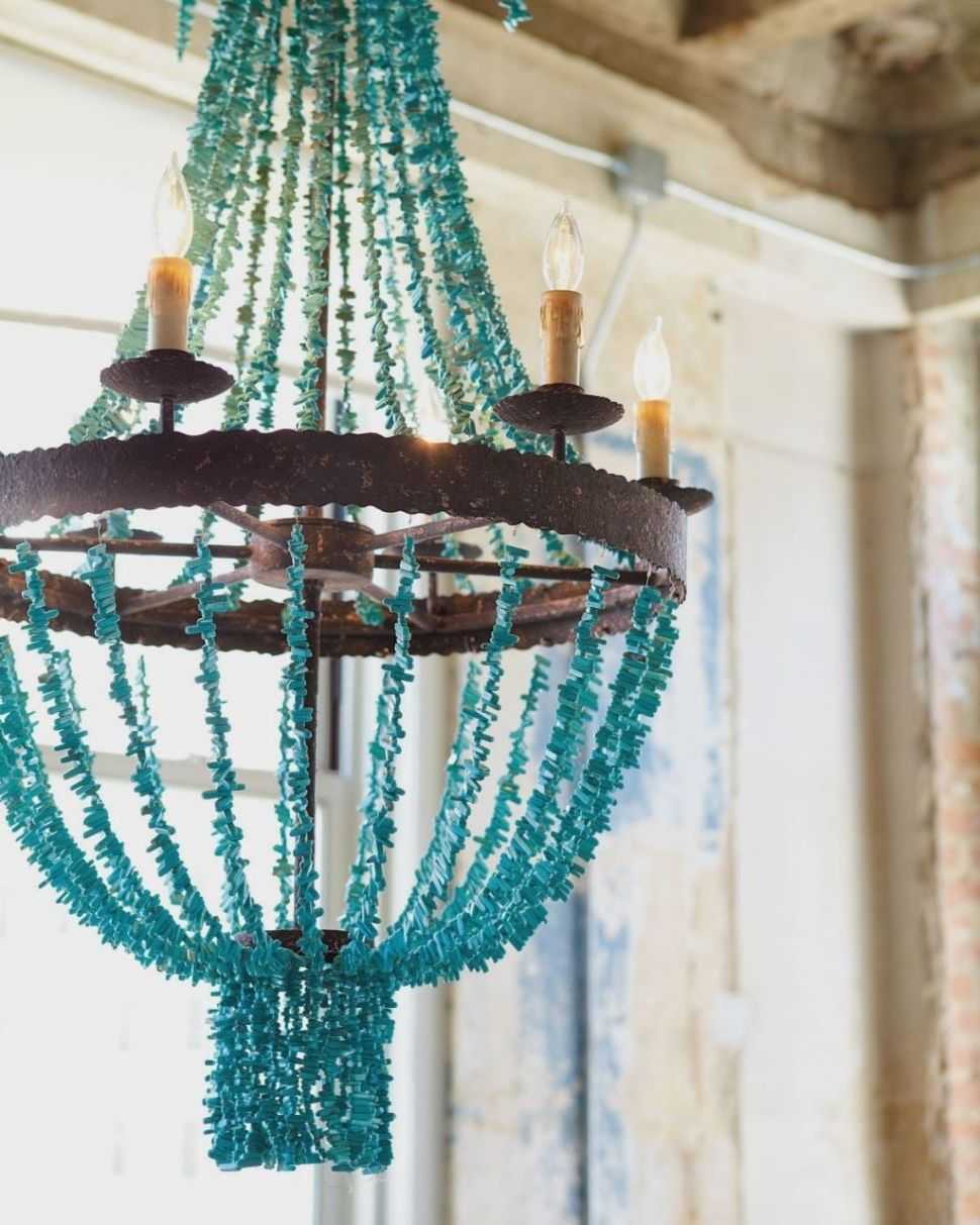 Featured Image of Large Turquoise Chandeliers
