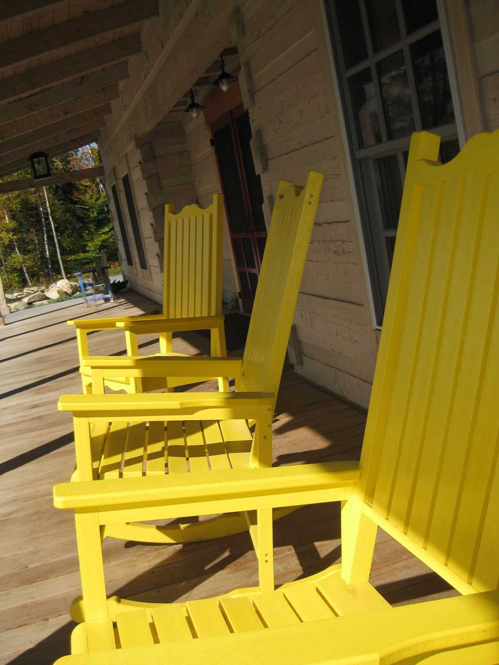 Best 20+ of Yellow Outdoor Rocking Chairs