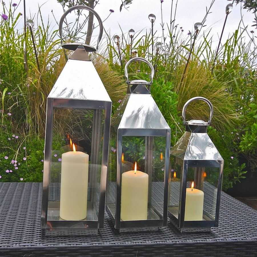Featured Image of Outdoor Hurricane Lanterns