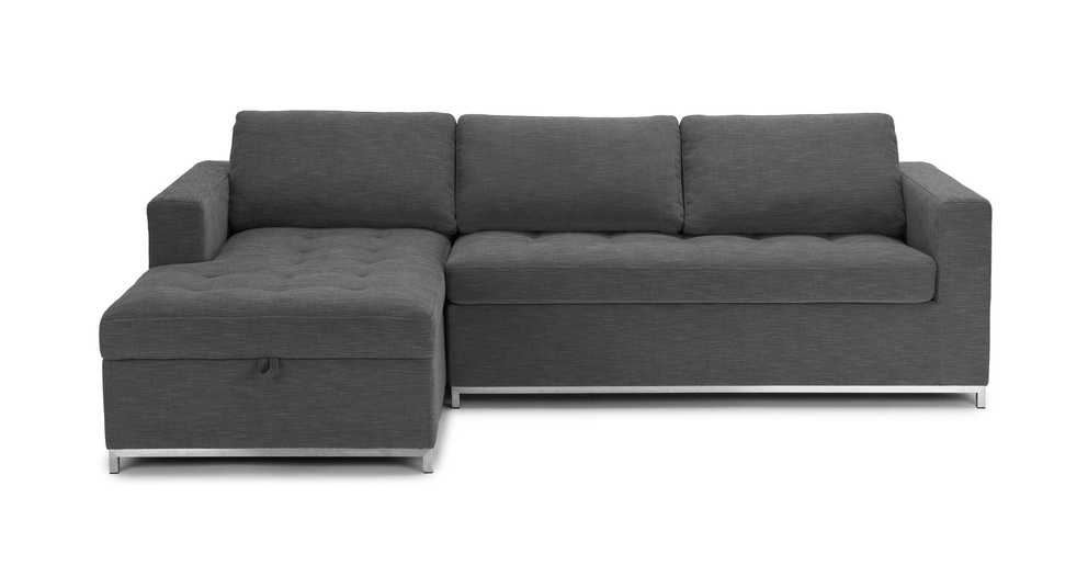 Showing Gallery of Taren Reversible Sofa/chaise Sleeper Sectionals With