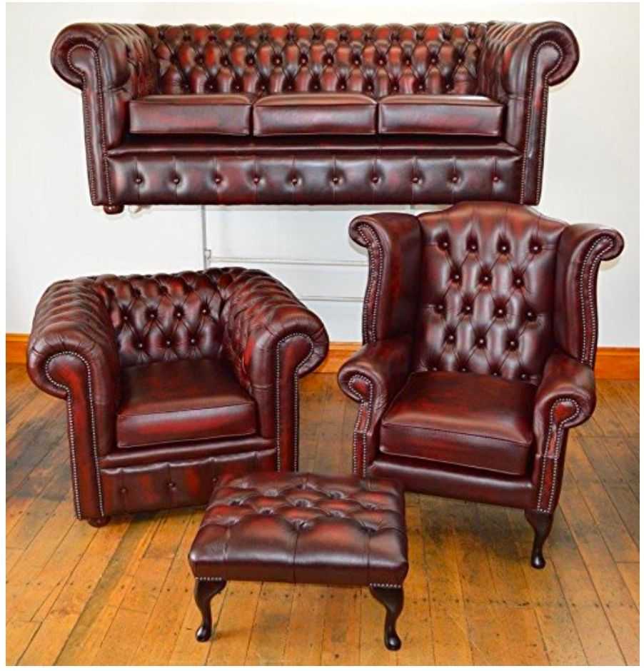 The 20 Best Collection of Chesterfield Sofa and Chairs