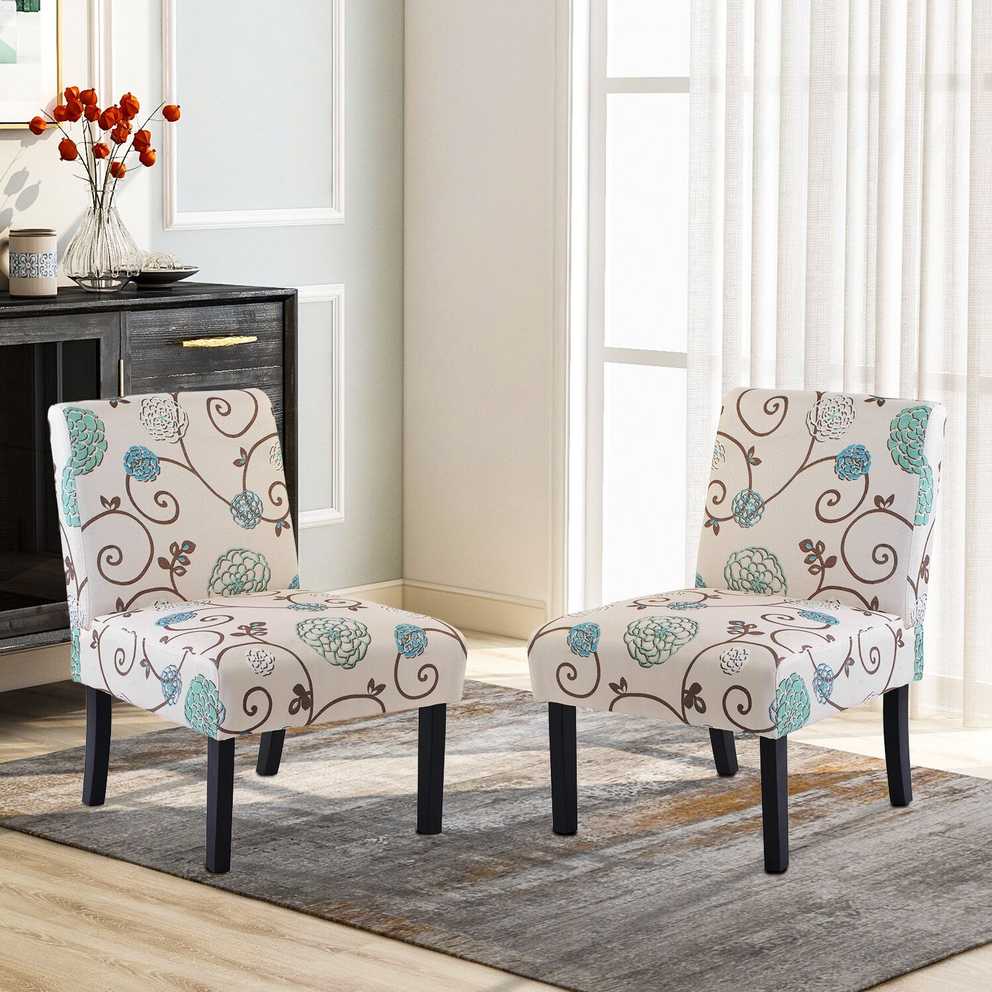 Featured Image of Alush Accent Slipper Chairs (Set Of 2)